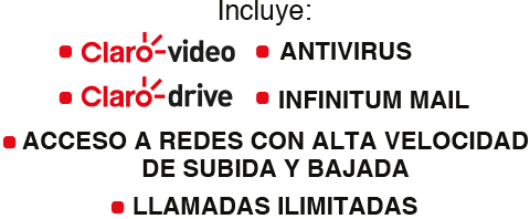 Paquete Infinitum exceso de velocidad y Netfix, 150 megas de subida sólo $569