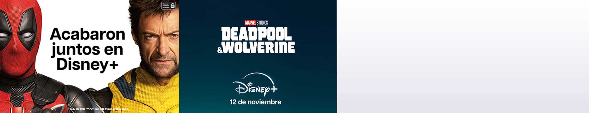 Deadpool y Wolverine acabaron juntos ya Disponible en Disney